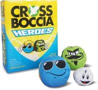 Schildkr&ouml;t Crossboccia Doublepack Heroes, 2x3 gleichfarbige Stoffs&auml;ckchen, Design: