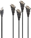 LINDY 42675 USB auf 4 Port Seriell Konverter