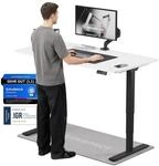 DESKSPACE PRO Plus Elektrisch h&ouml;henverstellbarer Schreibtisch (160x80 cm) 