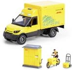 Dickie Toys - DHL Delivery Set (25 cm) - Paketzusteller-Spielset f&uuml;r Kinder ab 3