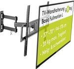 goobay TV-Wandhalterung Fullmotion 37&ndash;70 Zoll, schwenkbar &plusmn;90&deg;, neigbar, VESA