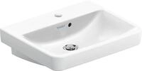 Duravit No.1 Handwaschbecken, mit Hahnloch, mit &Uuml;berlauf, 500x400, Unterseite