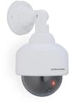 Relaxdays Kamera Dummy, blinkendes LED-Licht, innen & au&szlig;en, Einbrecher