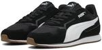 Puma Unisex Softride St Miler Sd Sneaker, Puma White Puma Black Gum, 43 EU