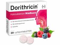 Dorithricin Halstabletten Waldbeere 20 Lutschtabletten bei Halsschmerzen &
