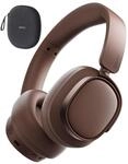Edifier ES850NB Kabellose Over-Ear-Kopfh&ouml;rer mit ANC & Hi-Res, Braun | 92h