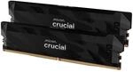 Crucial Pro DDR5 RAM 32GB Kit (2x16GB) 6400MHz CL32, Gaming PC Arbeitsspeicher, Intel