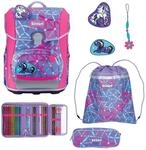 SCOUT Schulranzen Basic Neo Set 4-teilig Pony Love flieder