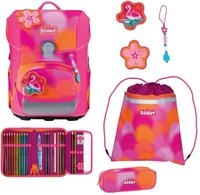 SCOUT Schulranzen Basic Neo Set 4-teilig Florida Sunset pink