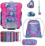 SCOUT Schulranzen Basic Micro Set 4-teilig Pony Love flieder