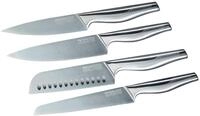 Nirosta Swing-Messer-Set, Verschiedene Messer mit Funktionsteil aus hochwertigem