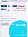 BEN-U-RON Direkt 500 mg Granulat Erdbeer/Vanille