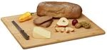 2 x Schneidebrett Bambus, antibakteriell, mit Saftrille, K&uuml;chenbrett oder