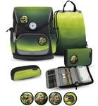 Belmil Premium Compact Plus ergonomisches Schulranzen Set 5 - teilig, AGR,...