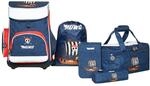 MUWO Kinder Schulranzen Set 5tlg. ergonomischer Leichter Schulrucksack mit
