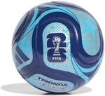 adidas World Cup 26 Trionda Club Ball Ball f&uuml;r Unisex-Erwachsene, Blau, 38 EU