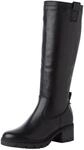 Tamaris Damen Stiefel Leder schwarz 36