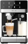 Cecotec Express-Kaffeemaschine, halbautomatisch, mit Power-Espresso-Milchtank, 20