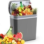 Puremy 24 Liter K&uuml;hlbox, 2 in1 elektrische K&uuml;hlbox 12V 230V K&uuml;hlen und W&auml;rmen