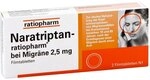 NARATRIPTAN-ratiopharm bei Migr&auml;ne Filmtabletten 2 St