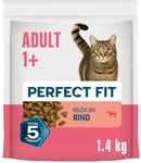 PERFECT FIT&trade; Katze Beutel Active 1+ mit Rind 5x1,4kg