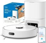 Tapo RV30 Max Plus Saugroboter mit Wischfunktion und automatischer Absaugstation,