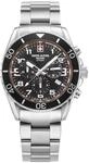 swiss alpine military Herren Uhr Chronograph Analog Quarz 7029.9 Edelstahl