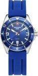 swiss alpine military Herren Uhr Analog Quarz 7034.1 Silikon