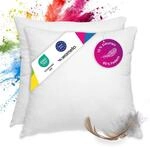 wometo 2er Set Premium Feder & Daunenkissen Oeko-TEX 50x50 mit 600g F&uuml;llung |...