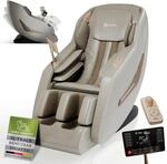 Juskys Massagesessel Paros, elektronisch mit Shiatsu, Bluetooth, W&auml;rmefunktion,