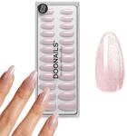 DOONAILS &ndash; Soft Gel Press On Nails 30er Set Rose Cateye Almond Form Rosa &ndash; N&auml;gel