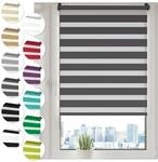 Doppelrollo Klemmfix ohne Bohren 55cm x 130cm Anthrazit Duo Rollo Klemmrollo