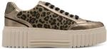 s.Oliver Damen Plateau Sneaker Platform Vegan, Mehrfarbig (Leopard), 41 EU
