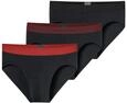 Schiesser Herren 3 Pack Slips Bio Baumwolle Multipack - 95/5 Organic