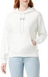 Levi's Damen Graphic Standard Hooded Sweatshirt Hoodie, Baby Shimmer Batwing White +,