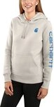 Carhartt Bekleidung Clarksburg Sleeve Logo Hooded Sweatshirt