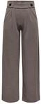 JdY Damen Jdygeggo Life New Long Pant JRS Noos Breites Bein Culotte, Chocolate Brown,