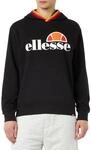 ELLESSE EHM919CO2-050 HOODIE Sweatshirt Men BLACK M