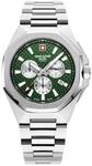 Swiss Alpine Military Herren Uhr Chronograph Analog Quarz 7005.9134SAM Edelstahl