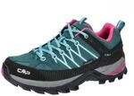 CMP Rigel Low Wmn Trekking Shoes Wp Damen Wanderschuhe, Dunkelblau Hellblau Deep Lake