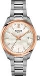 Tissot PR 100 34 mm, Schweizer Quarzuhr f&uuml;r Damen, Edelstahlgeh&auml;use, wei&szlig;es