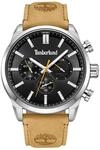 Timberland HENNIKER II Uhr f&uuml;r Herren in der Farbe Beige mit Armband aus Leder,