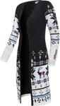 Nebulus Damen Jacke NOORS, warme Strickjacke, Strickmantel im Norweger-Style,