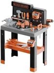 Smoby &ndash; Black+Decker Pro Werkbank f&uuml;r Kinder - 79 Zubeh&ouml;rteile wie S&auml;ge,