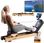 Skandika Ruderger&auml;t Rovek | Rudermaschine Holz, Ruderger&auml;t f&uuml;r Zuhause...