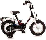 Bachtenkirch Kinder Fahrrad POLICE, schwarz/wei&szlig;, 12.5 Zoll, 1300410-PC-88