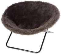 Kerbl Pet Liegemulde Sharon f&uuml;r Katzen | Braun, &Oslash; 50 cm, H&ouml;he 40 cm, komfortable