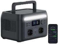 revolt Notstrom-Akku 230V: Tragbare Powerstation & Solargenerator 512 Wh, USV, App,