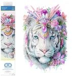 DIAMOND DOTZ 2593237 Original 5D Diamond Painting Set, Bohemian Tiger, DIY