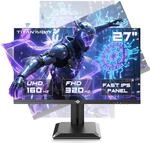 TITAN ARMY Gaming Monitor 27 Zoll, 4K@160Hz, FHD@320Hz EIN-klick-Schalter, Fast IPS